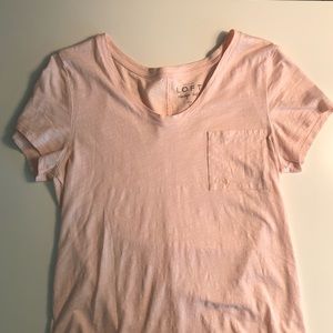 Peach short sleeved tee